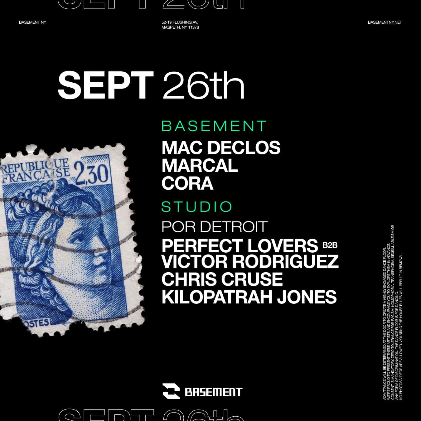Flyer de SEPTEMBER 26