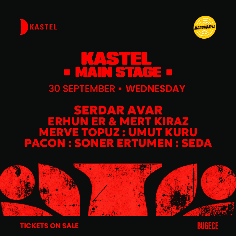 Flyer de SERDAR AVAR + ERHUN ER & MERT KIRAZ + MERVE TOPUZ + UMUT KURU + PACON + SONER ERTÜMEN + SEDA