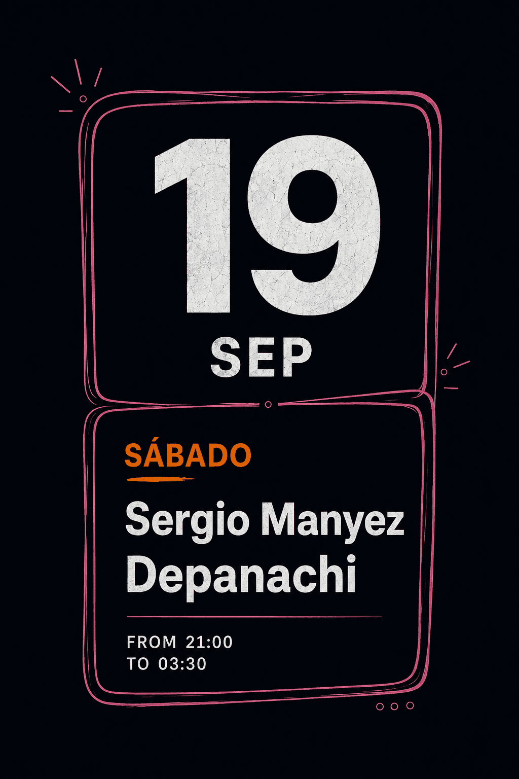 Sergio Manyez, DEPANACHI