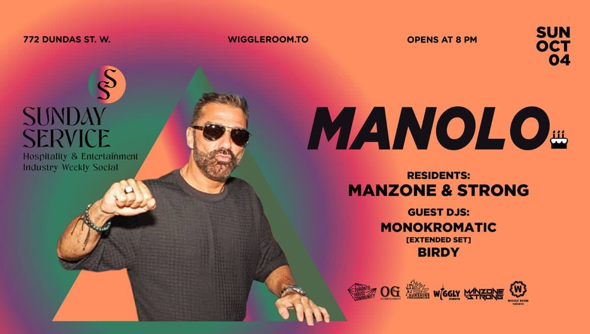 Sunday SerVice: Manolo | Manzone & Strong | Monokromatic