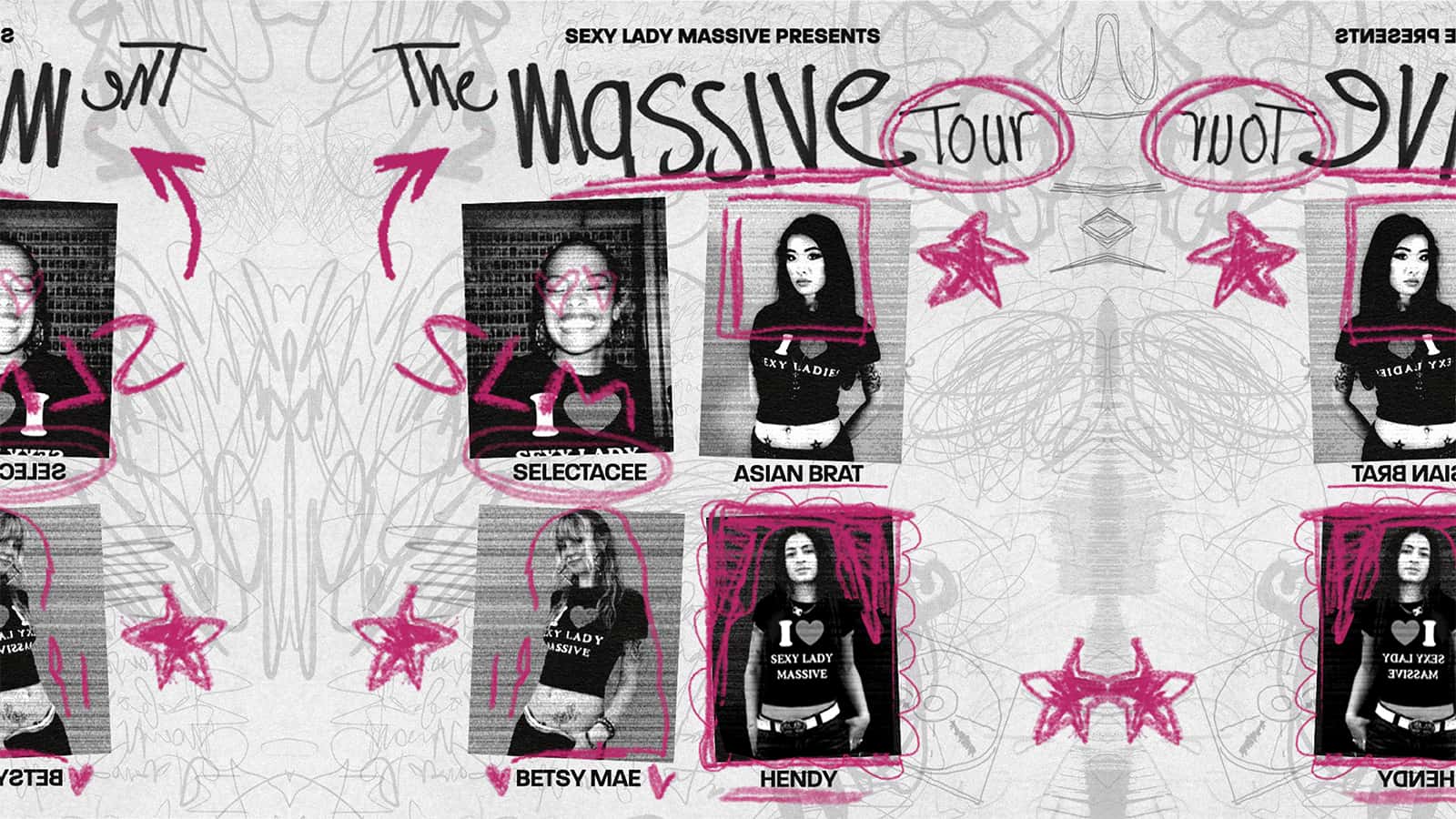 Flyer of SEXY LADY MASSIVE x BOOMBOX CIRCUS