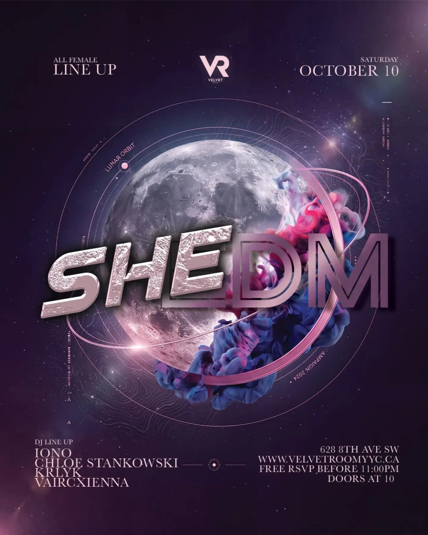 SHE.DM 3 – All Female Lineup