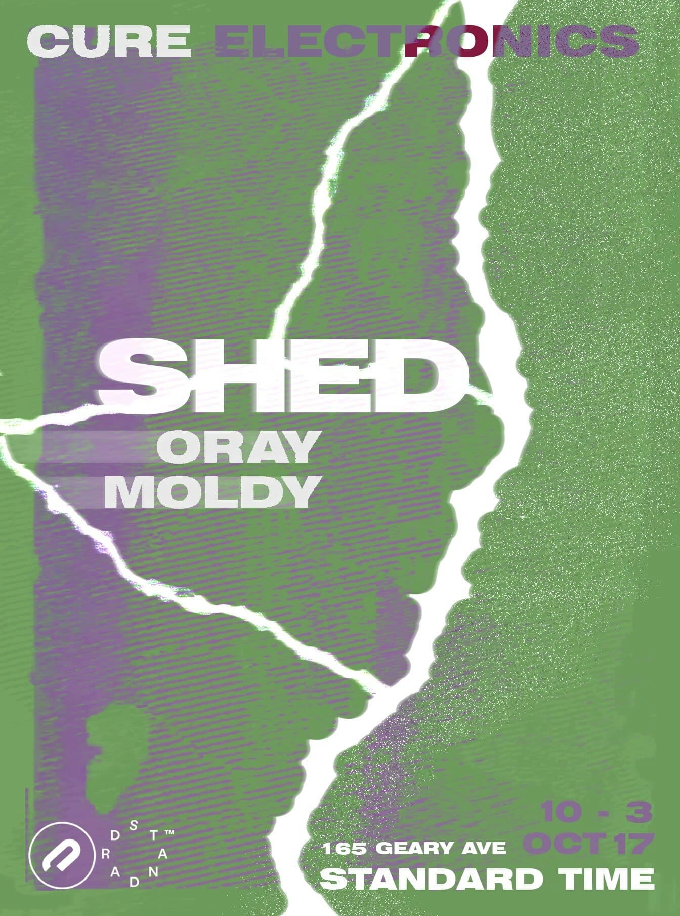 Shed presented by Cure x Standard Time