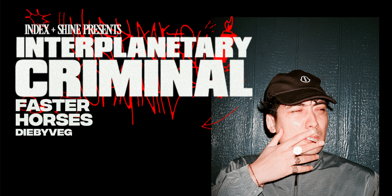 SHINE x INDEX -- INTERPLANETARY CRIMINAL
