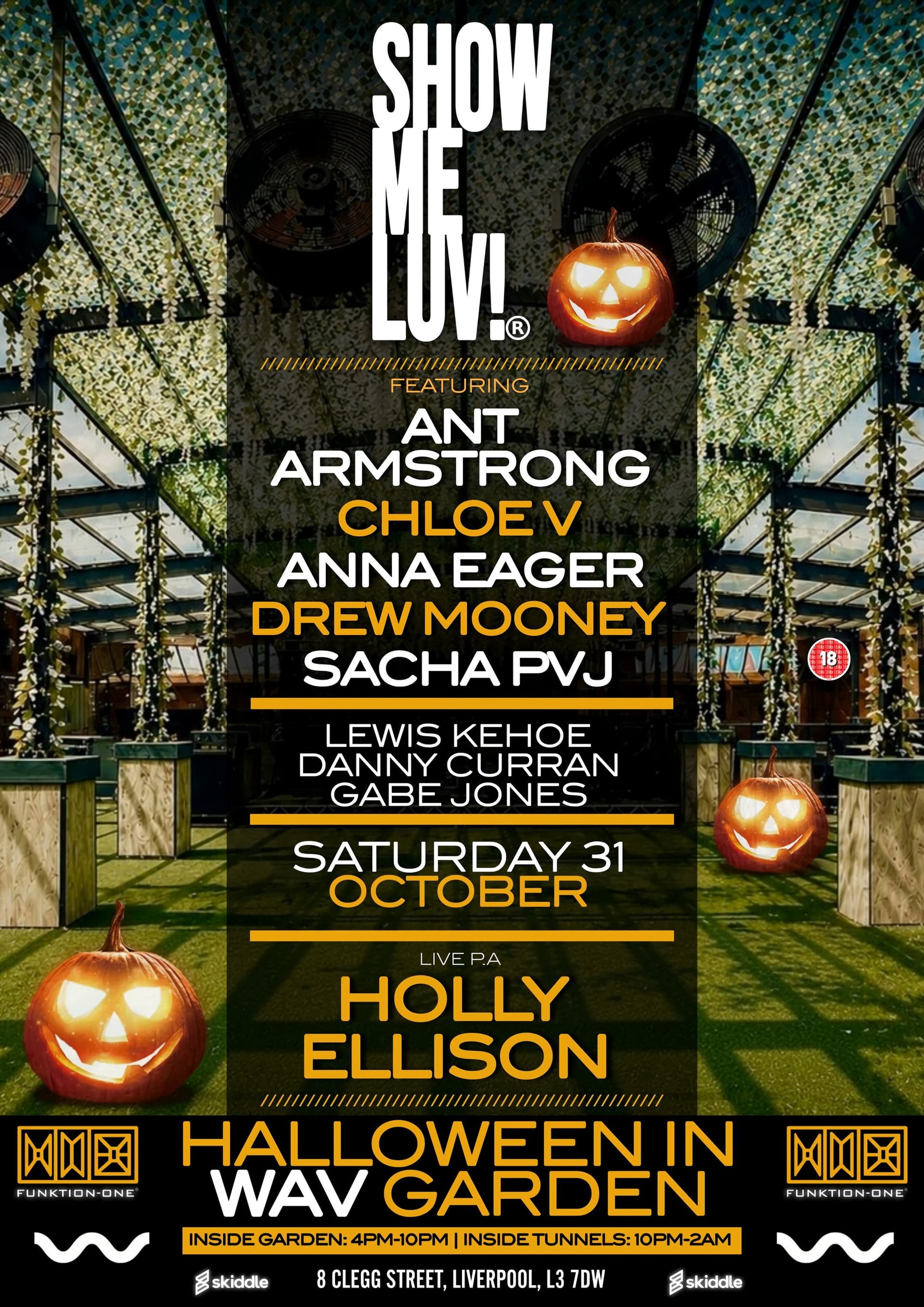 SHOW ME LUV! Halloween NIGHT!