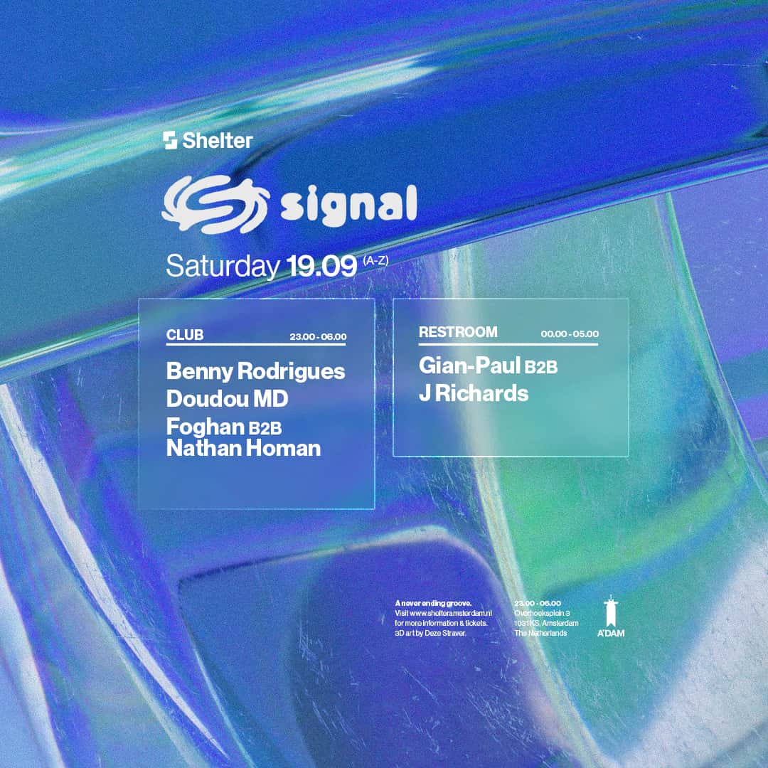 Flyer de Signal NYC | Benny Rodrigues, Doudou MD & more