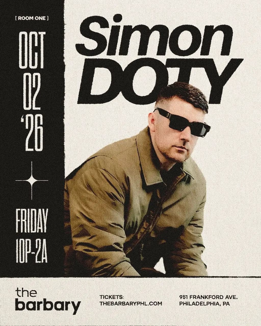 SIMON DOTY + more tba!