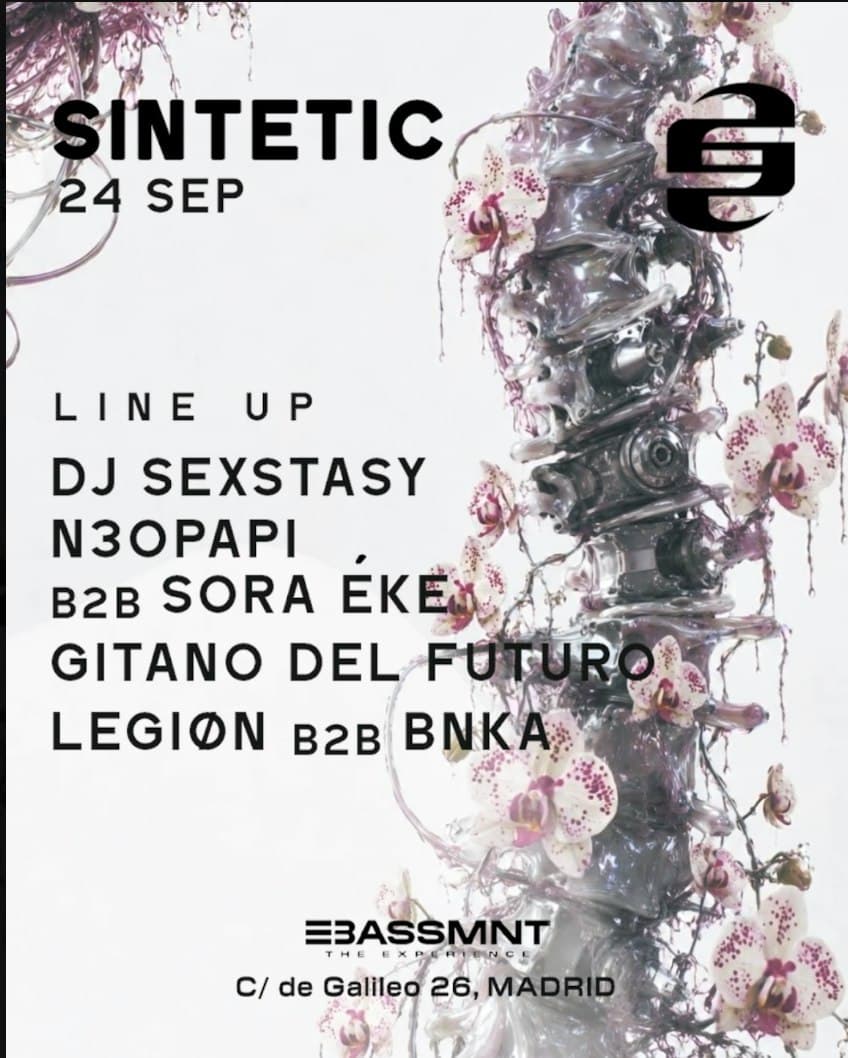 SINTETIC CLUB 001 presents DJ SEXSTASY