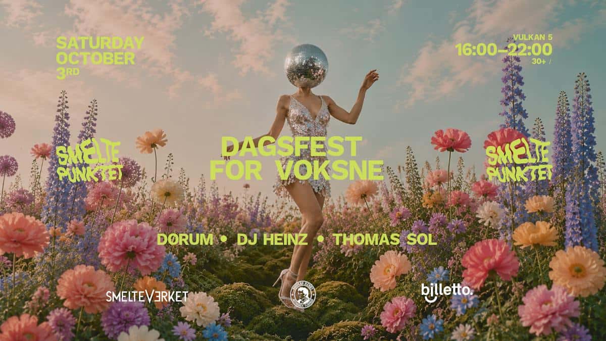 Flyer de Dørum invites. Anna Reusch
