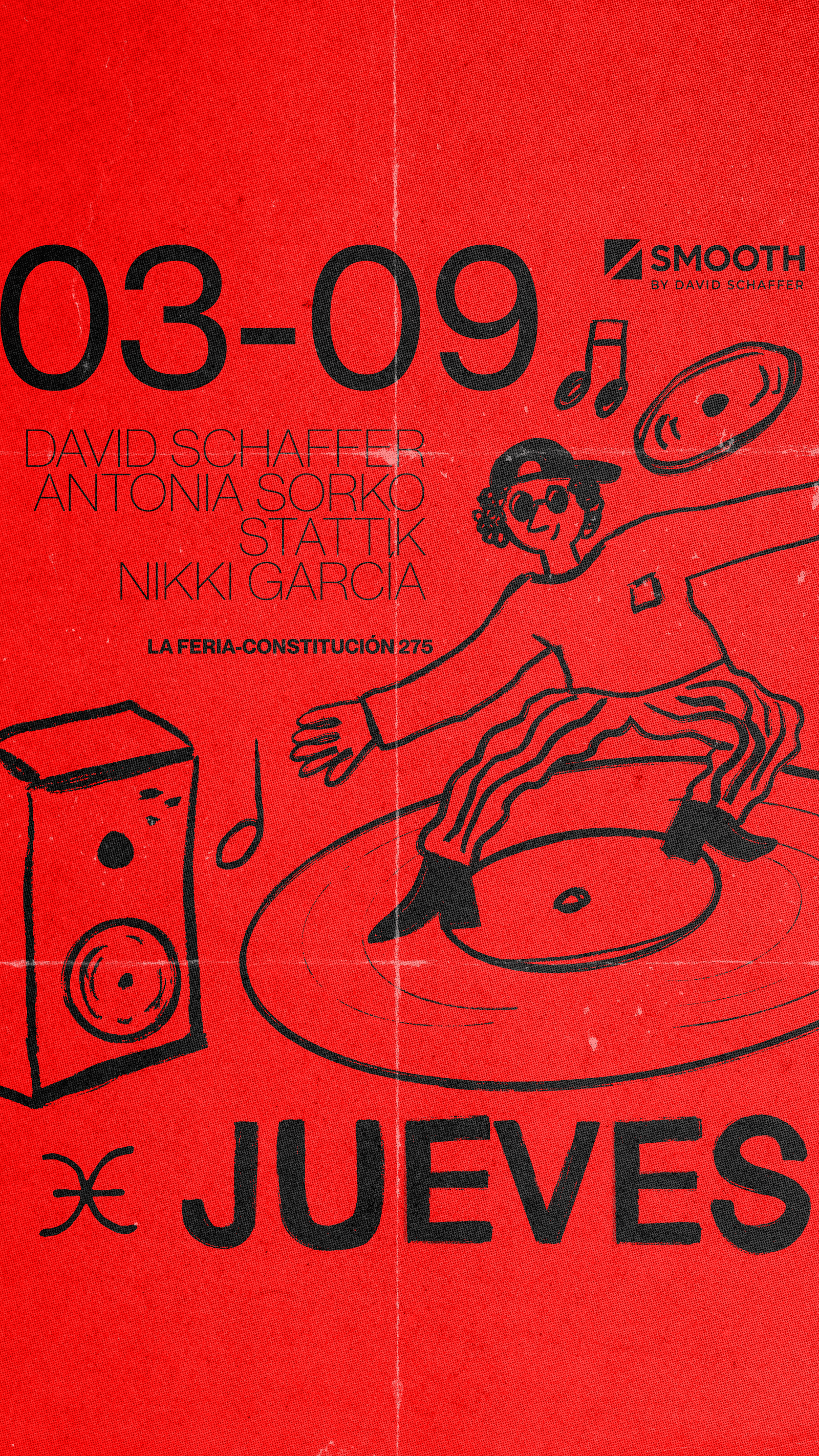 Cartel de SMOOTH JUEVES 3