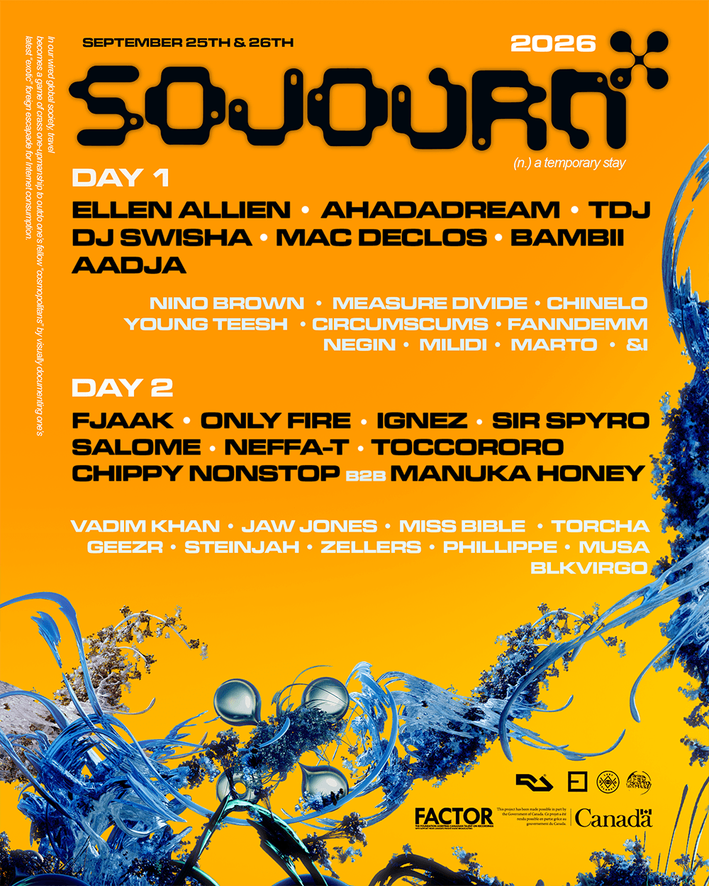 SOJOURN FESTIVAL 2026