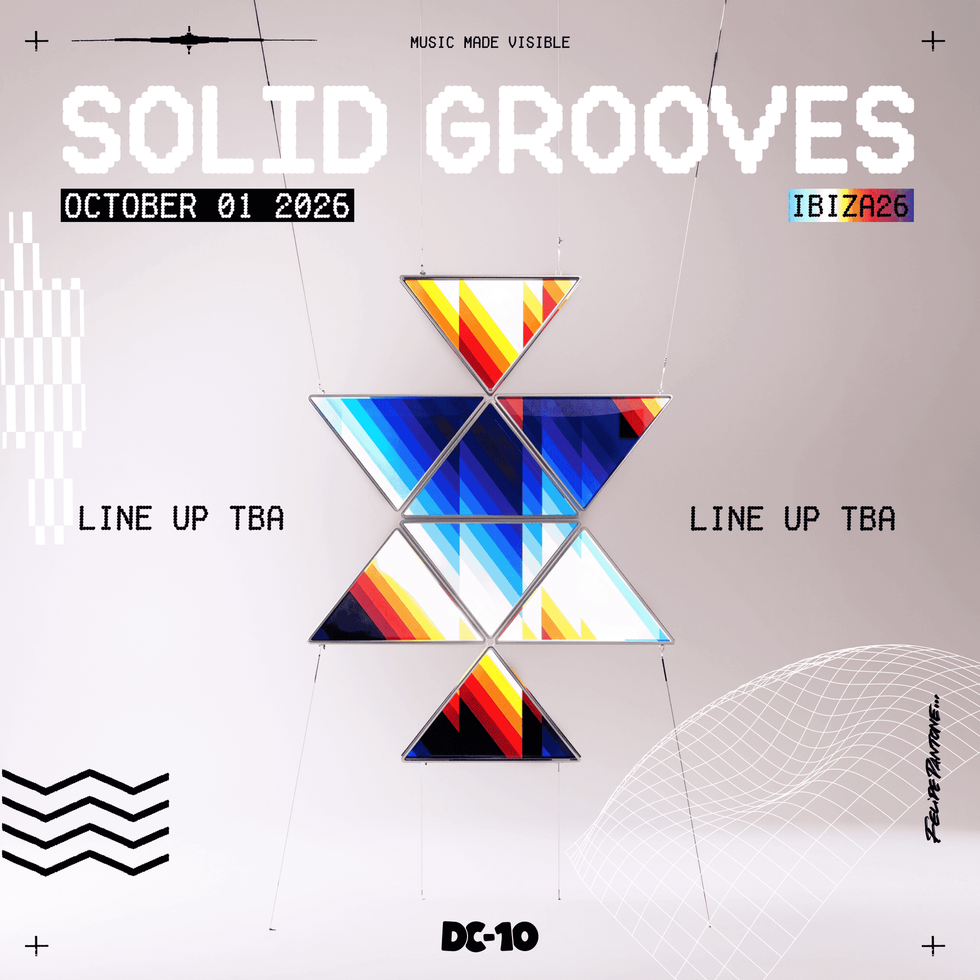 Cartel de Solid Grooves Closing Party