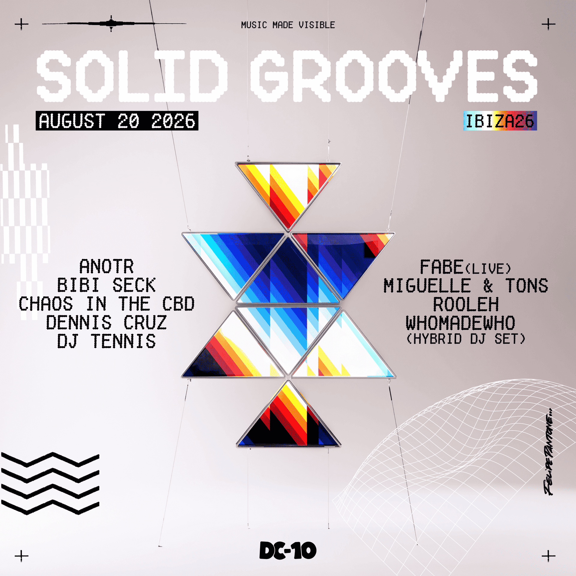 Flyer de Solid Grooves - Week 12