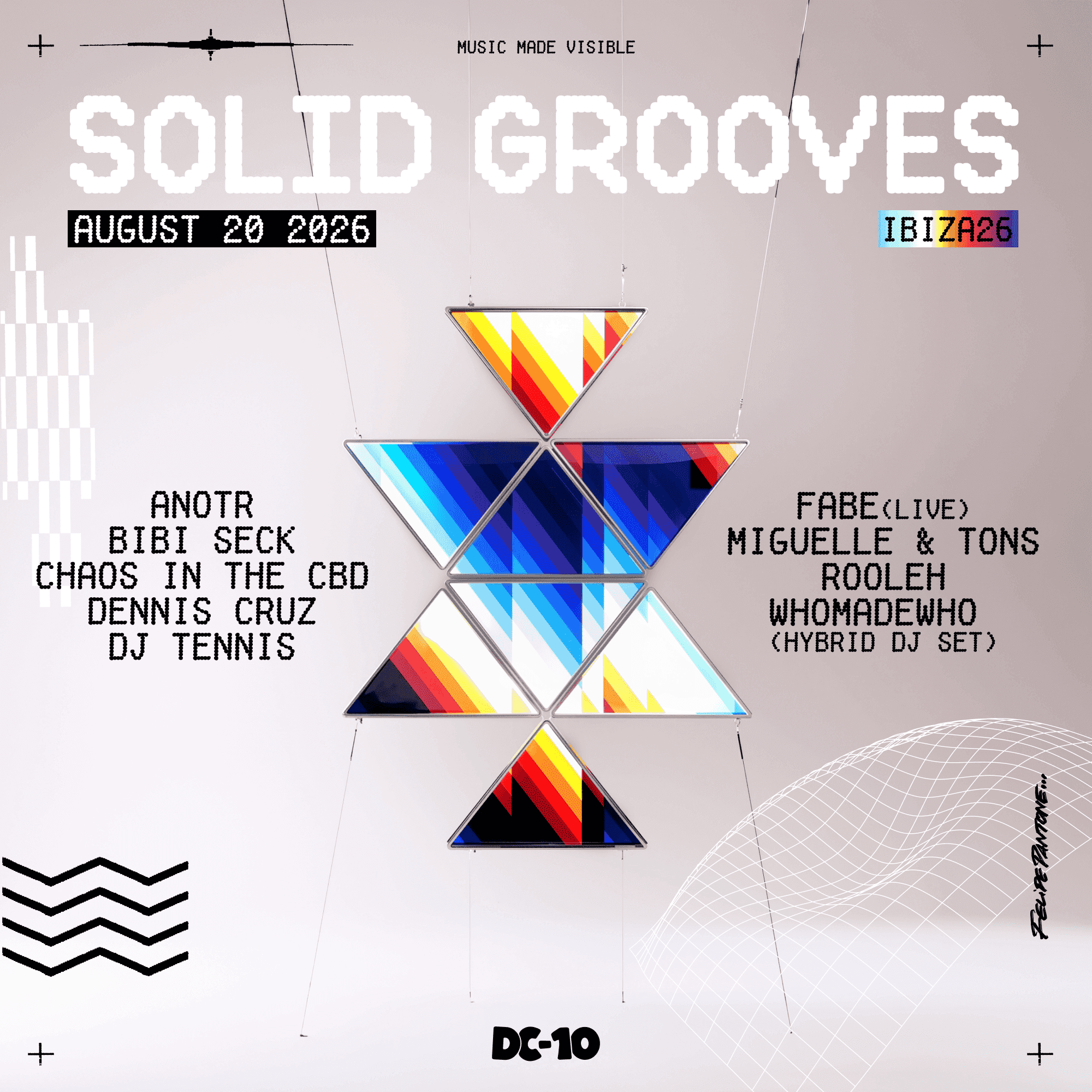 Cartel de Solid Grooves - Week 12