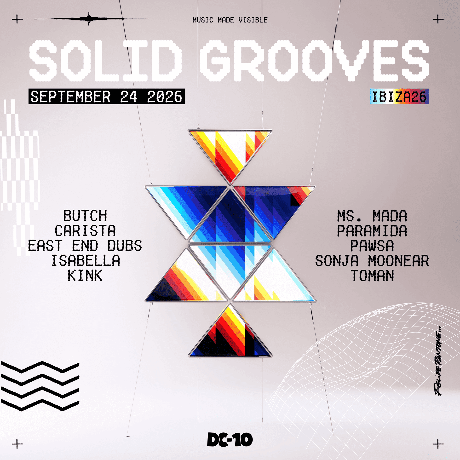 Flyer de Solid Grooves - Week 17