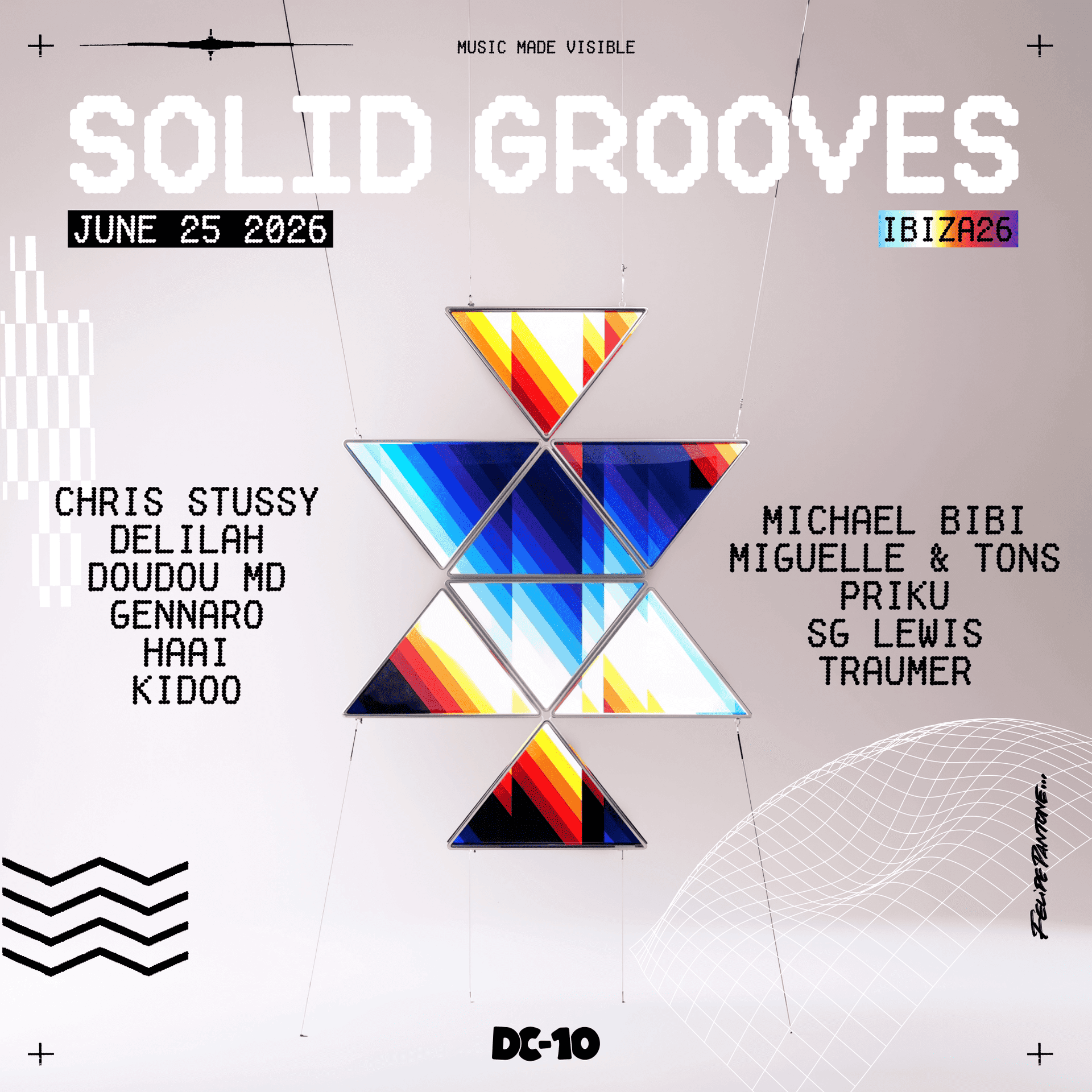 Cartel 1 de Solid Grooves - Week 4