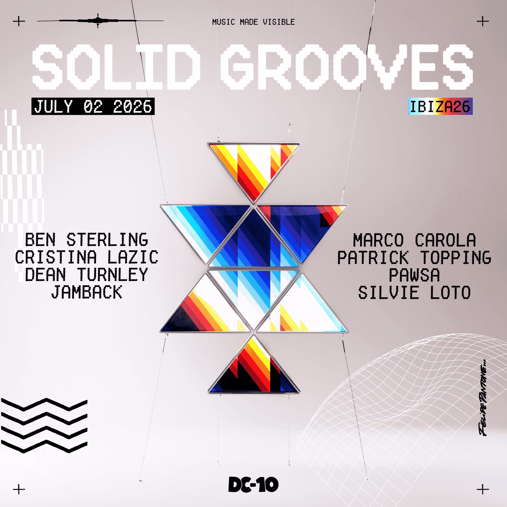 Cartel de Solid Grooves - Week 5