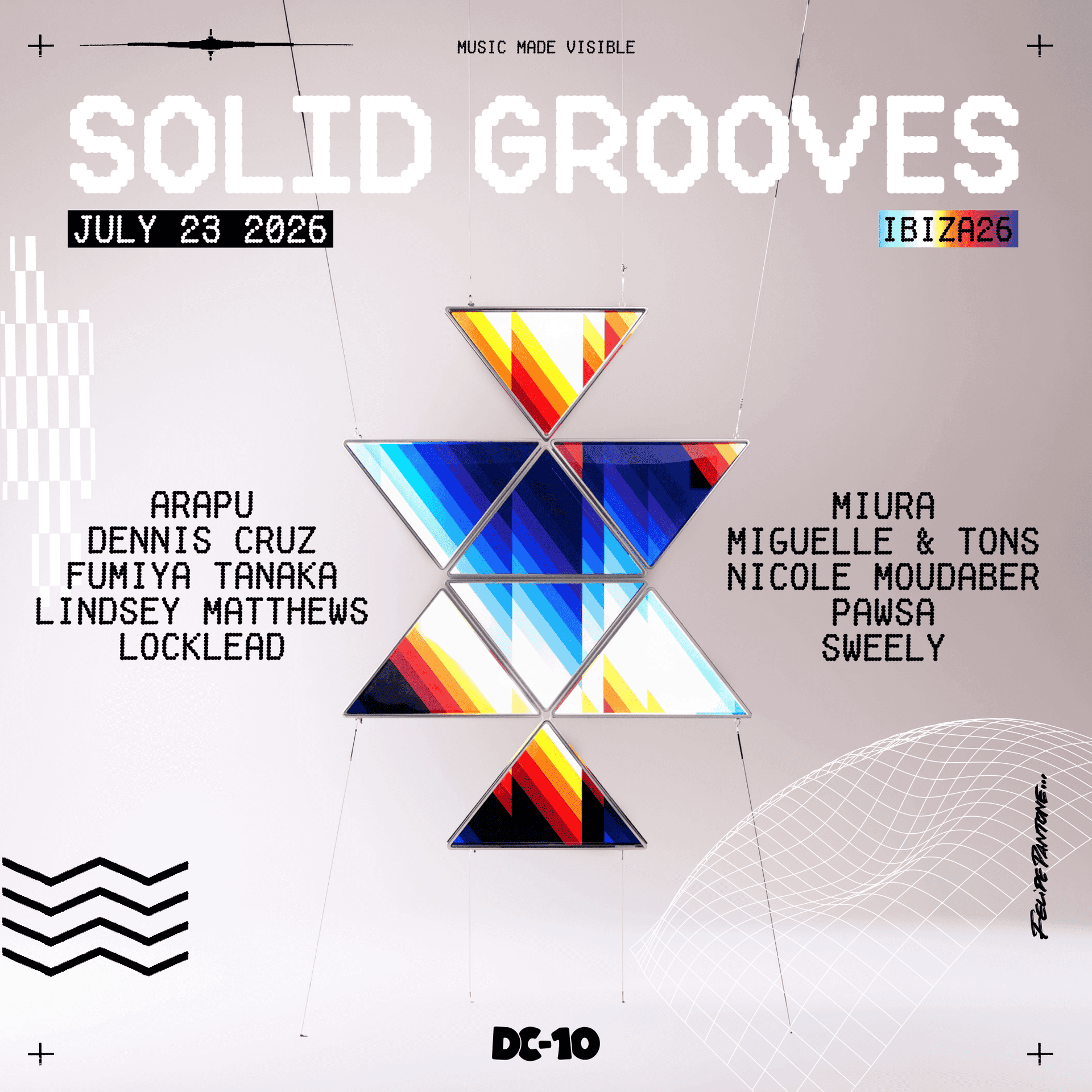 Cartel de Solid Grooves - Week 8
