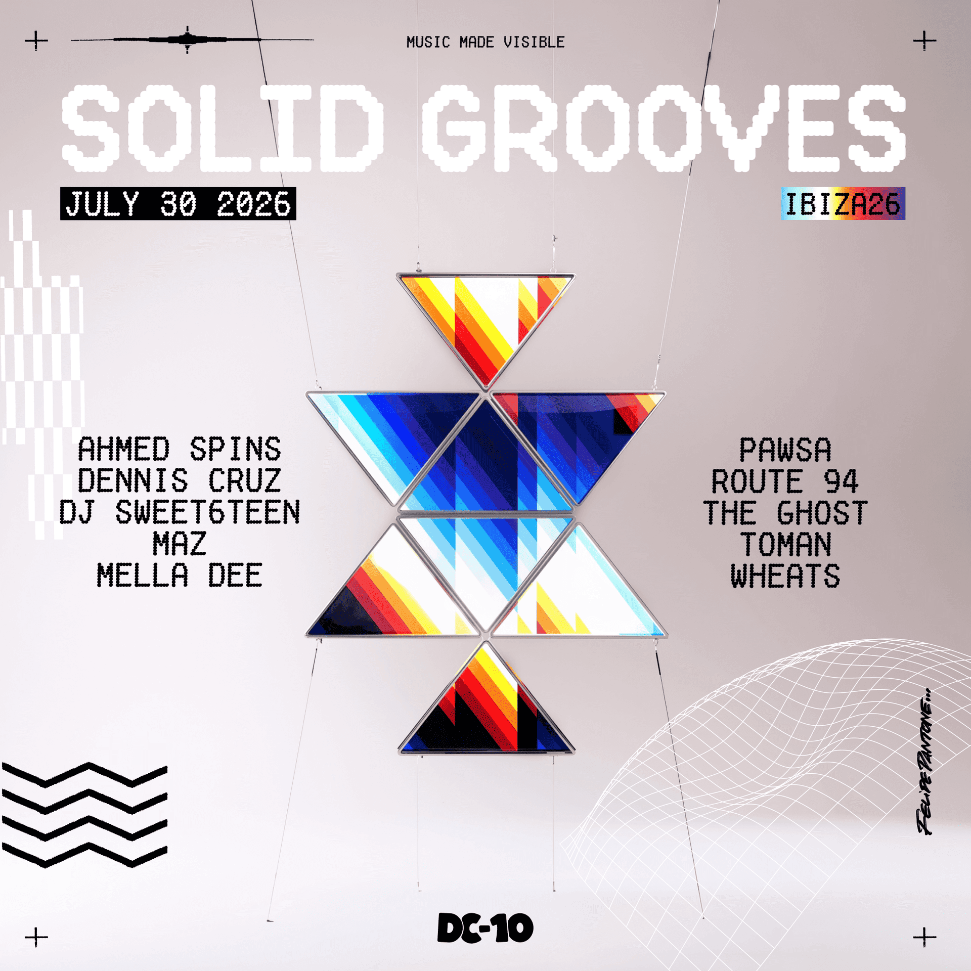 Cartel 1 de Solid Grooves - Week 9