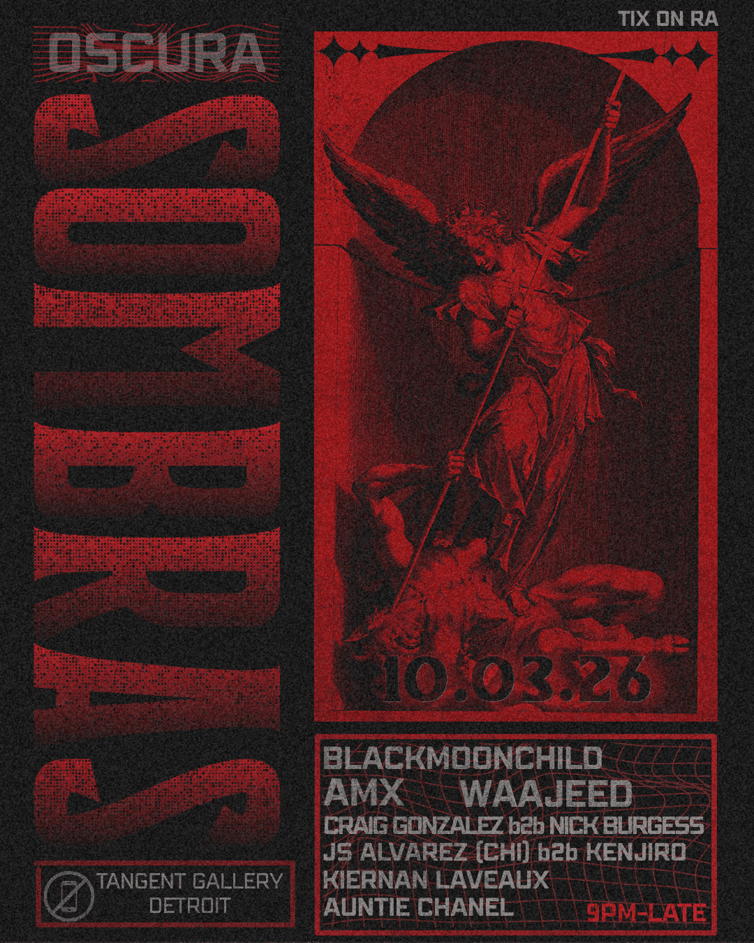 Flyer of Sombras