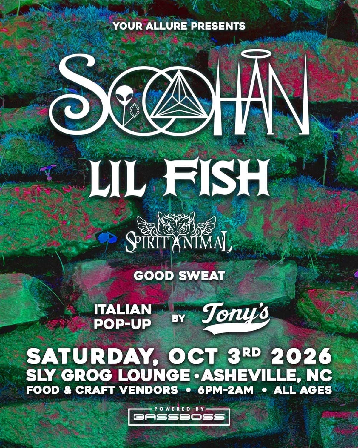 Flyer of SOOHAN + Lil Fish