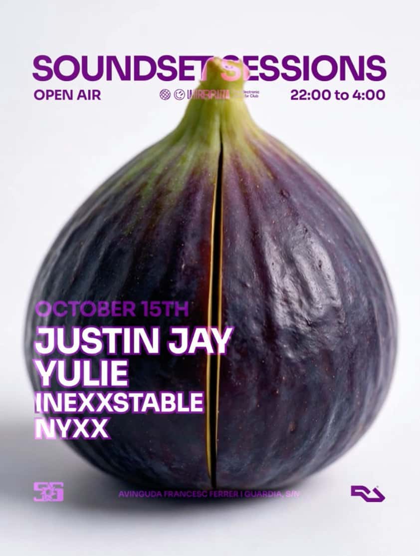 Flyer de Soundset Pres: Justin Jay