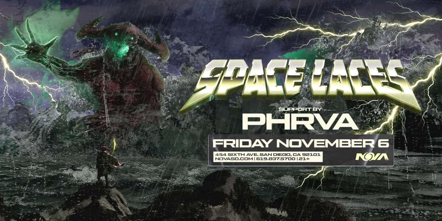 Flyer of Space Laces w/ PHRVA