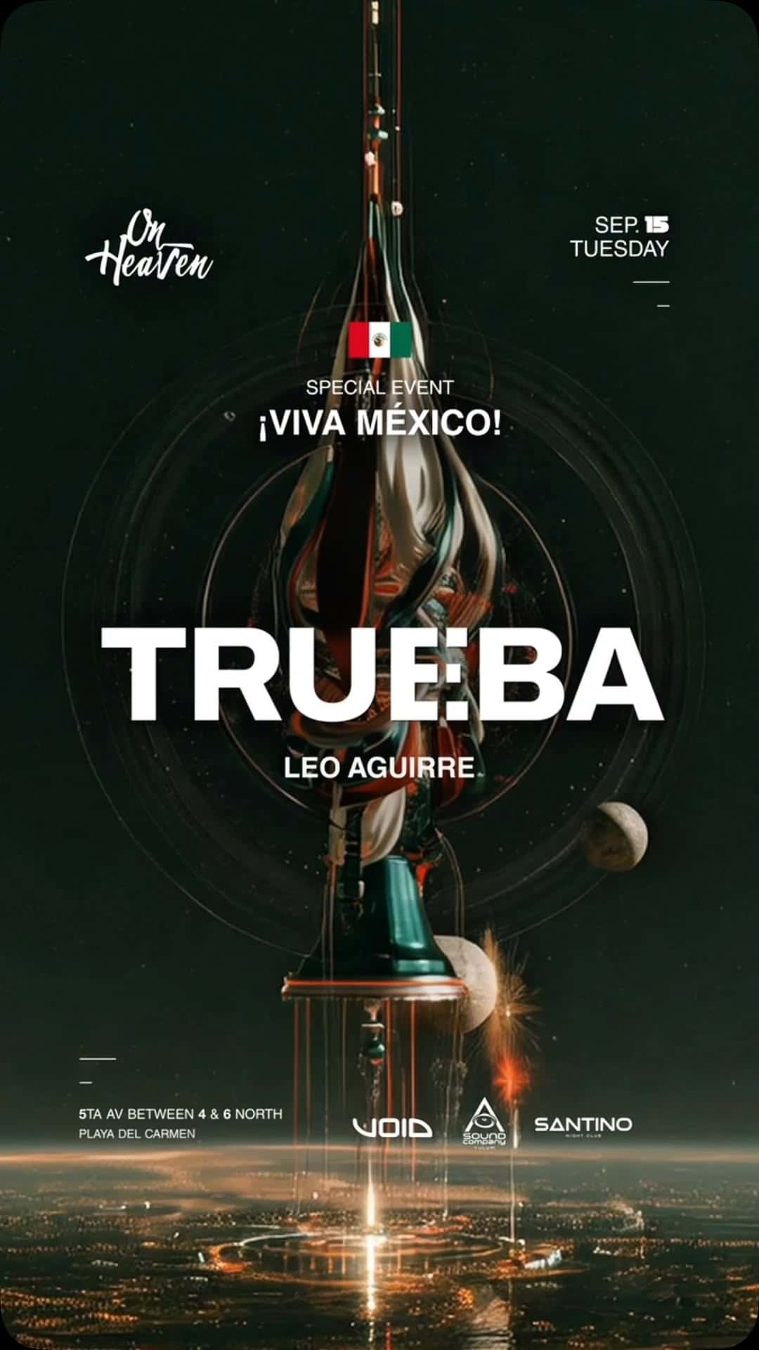 Flyer of Special Event ¡Viva México!