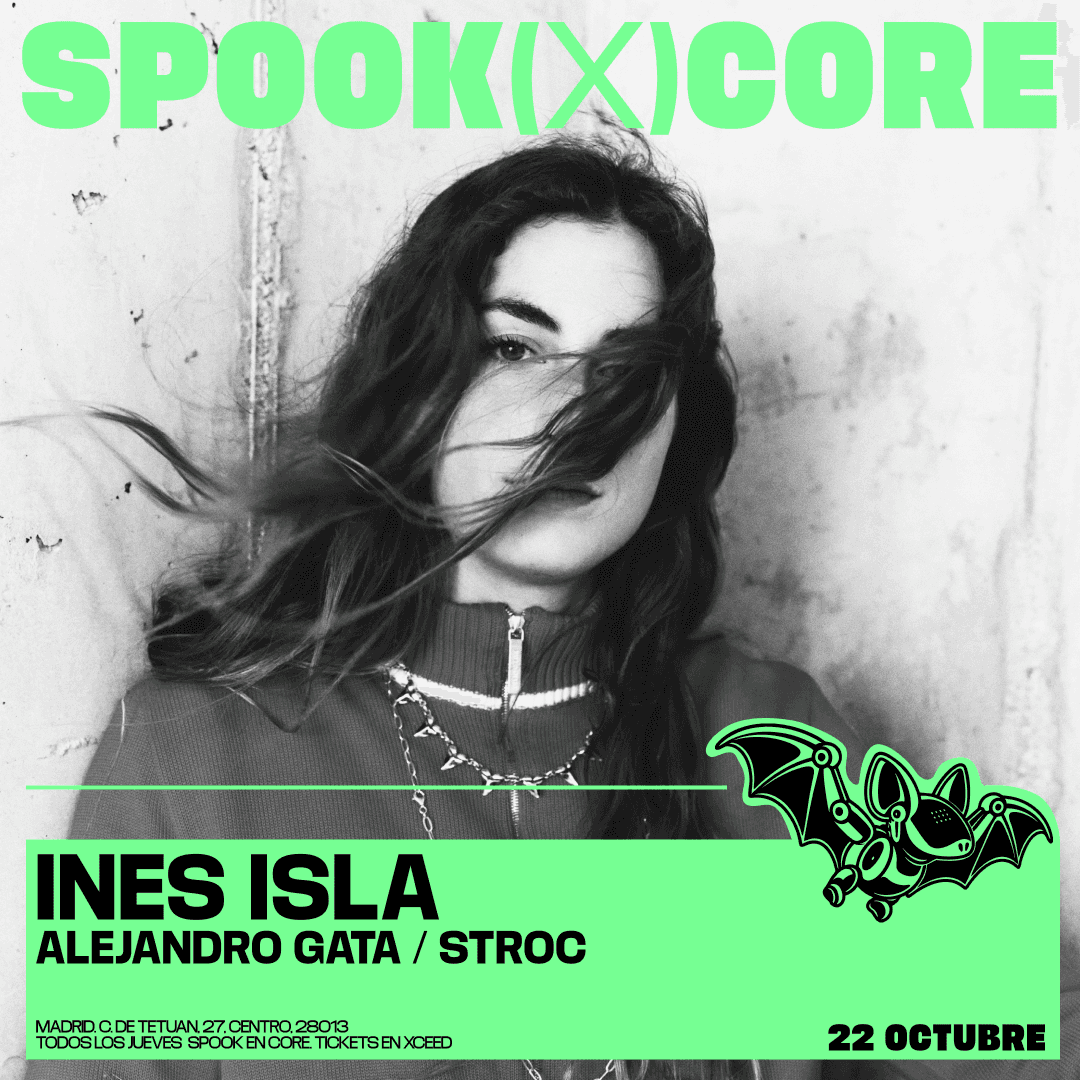 Flyer of Spook ft. Inés Isla + Stroc + Alejandro Gata
