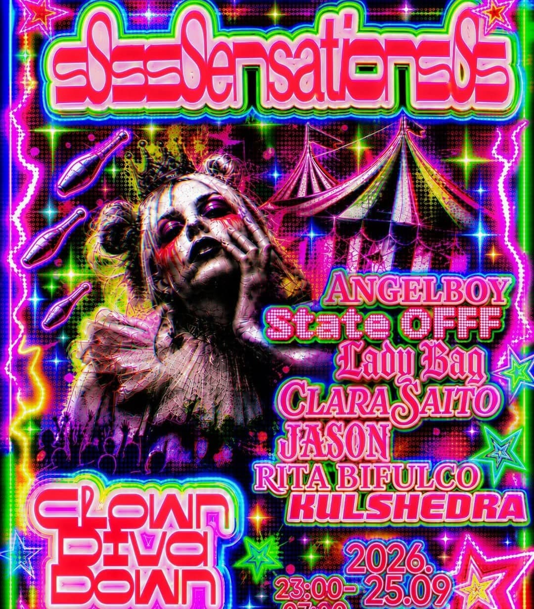 sSSsSensationsSs: Clown Diva Down