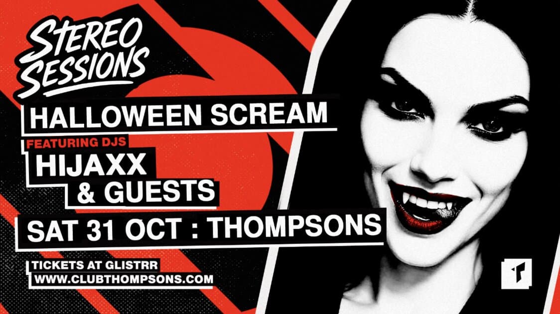 STEREO SESSIONS HALLOWEEN SCREAM - DRESS UP, GET DOWN!