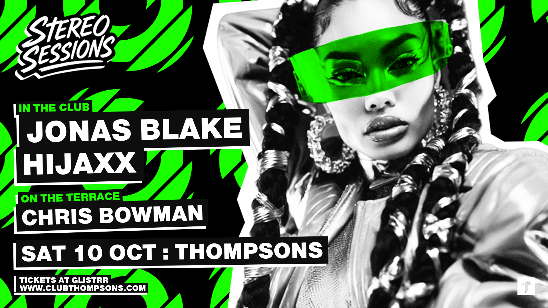 Stereo Sessions pres Jonas Blake : Hijaxx : Chris Bowman