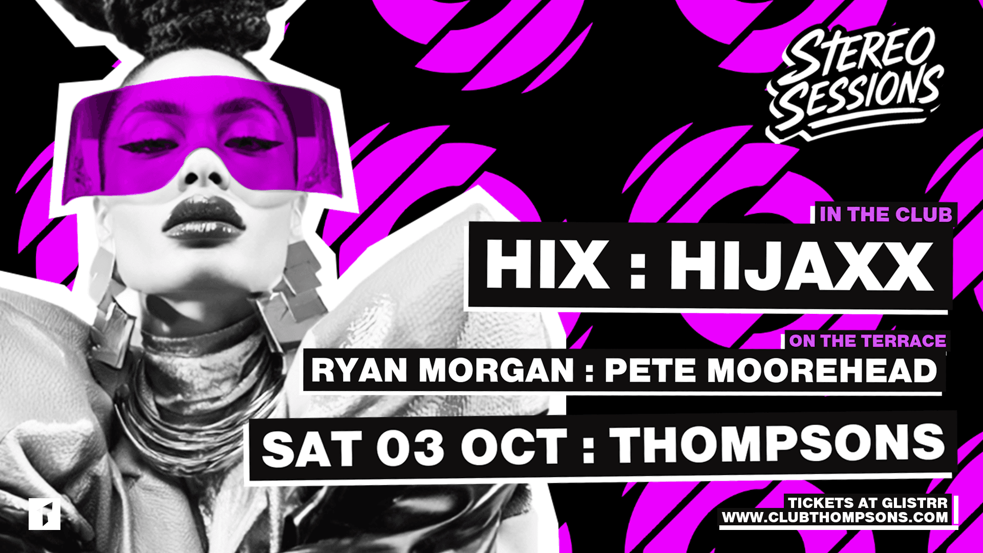 STEREO SESSIONS : SATURDAYS : THOMPSONS