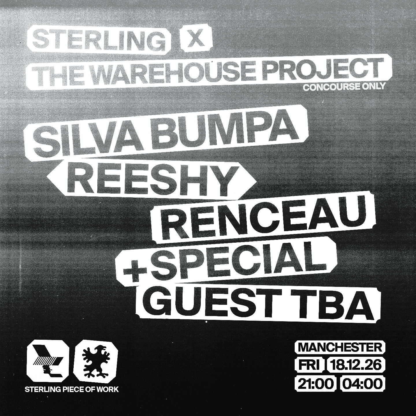 Flyer of STERLING: SILVA BUMPA – CONCOURSE ONLY