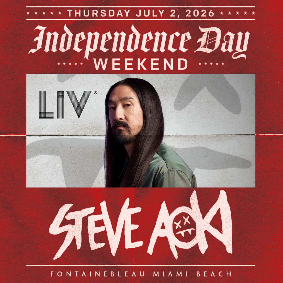 Cartel de Steve Aoki