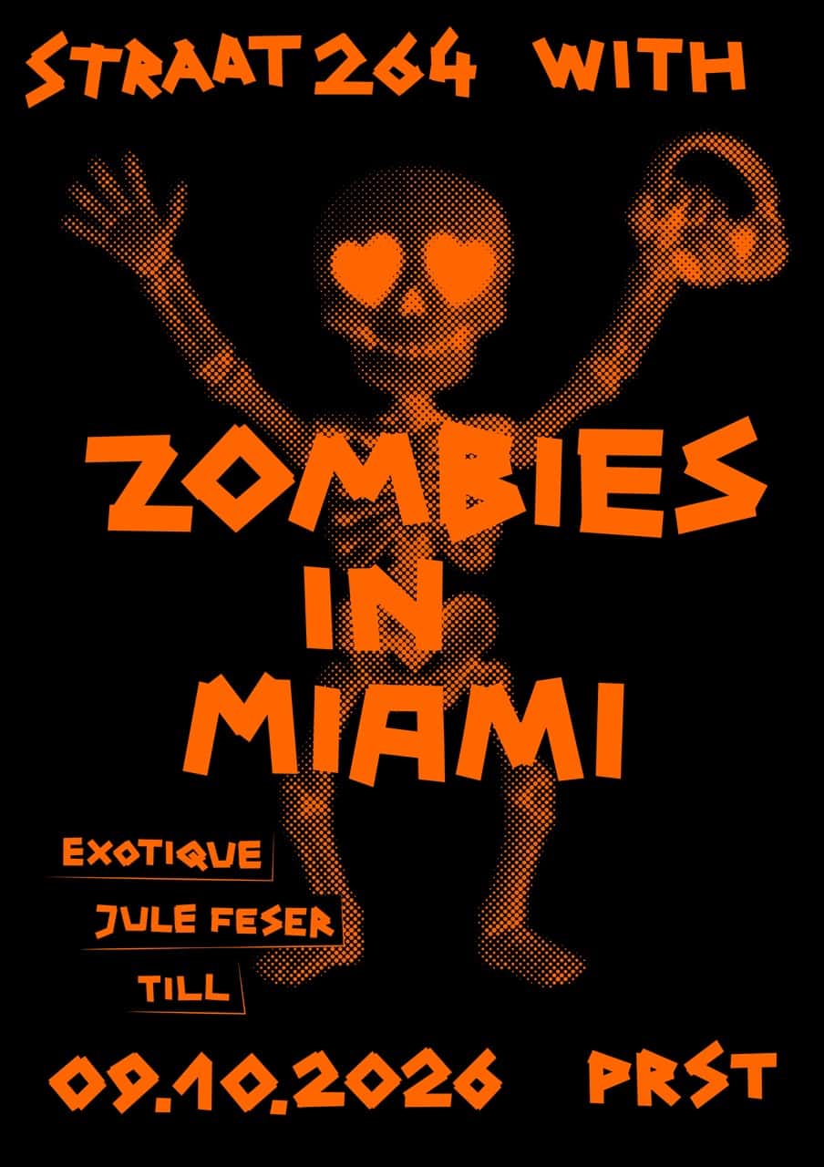 Flyer de Straat 264 with Zombies In Miami