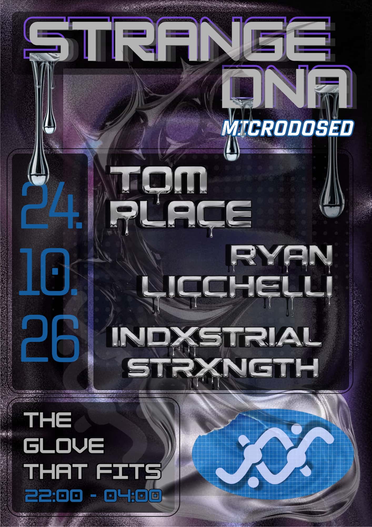 Flyer of Strange DNA: Microdosed