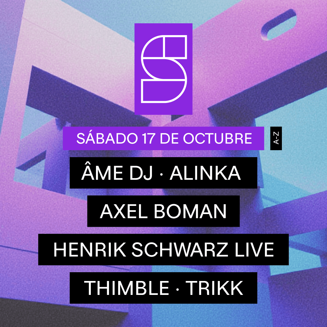 Cartel 1 de Studio Cub Invites: Âme | Henrik Schwarz Live | & More