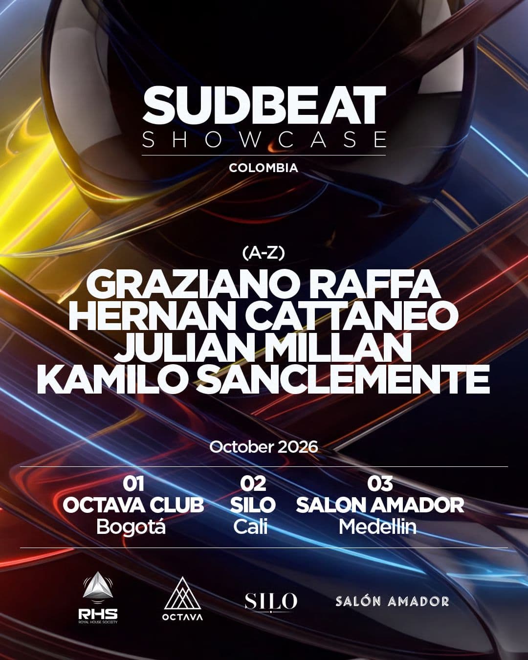 Sudbeat Showcase: Hernan Cattaneo, Graziano Raffa, Kamilo Sanclemente