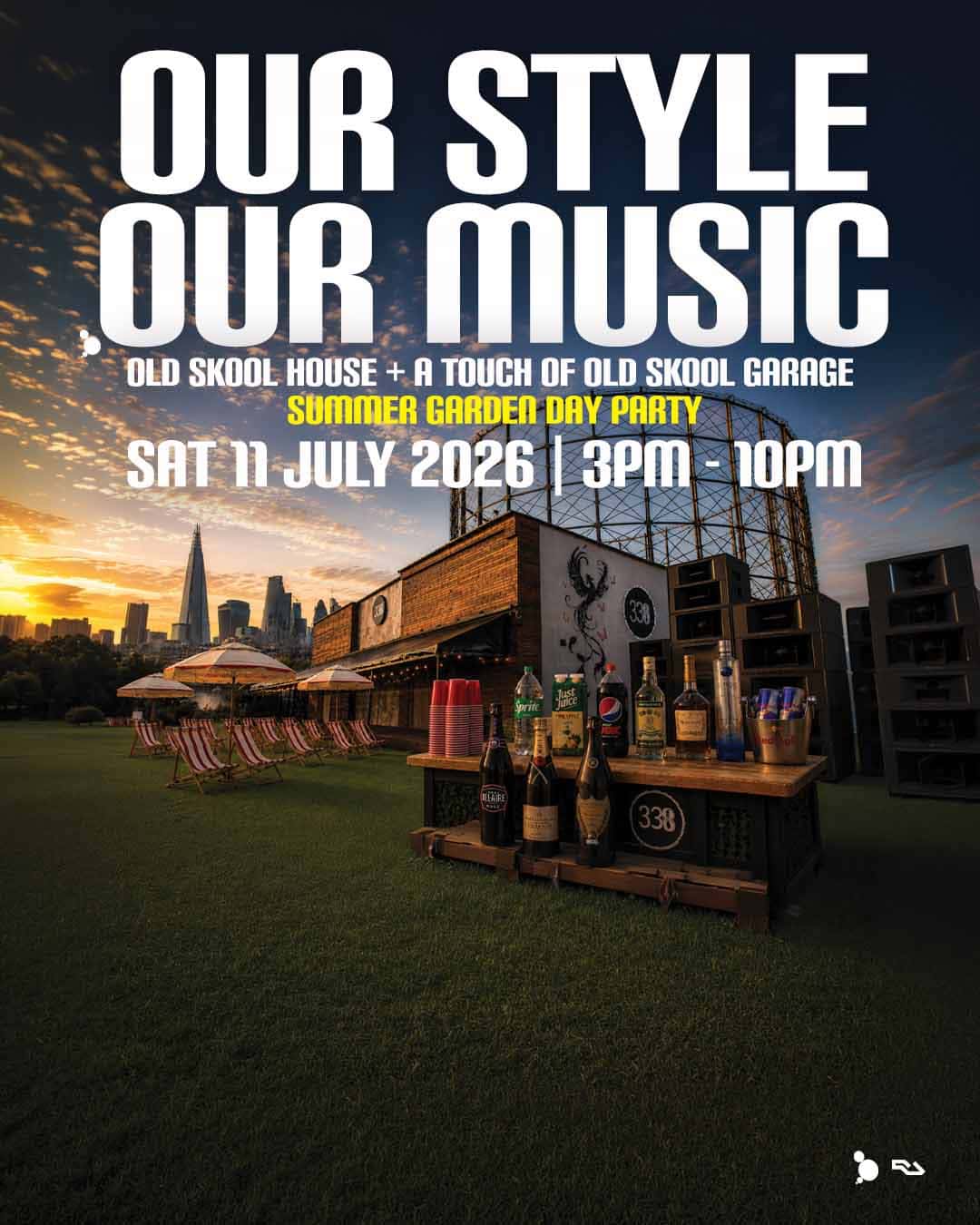 Flyer de Summer Garden Party