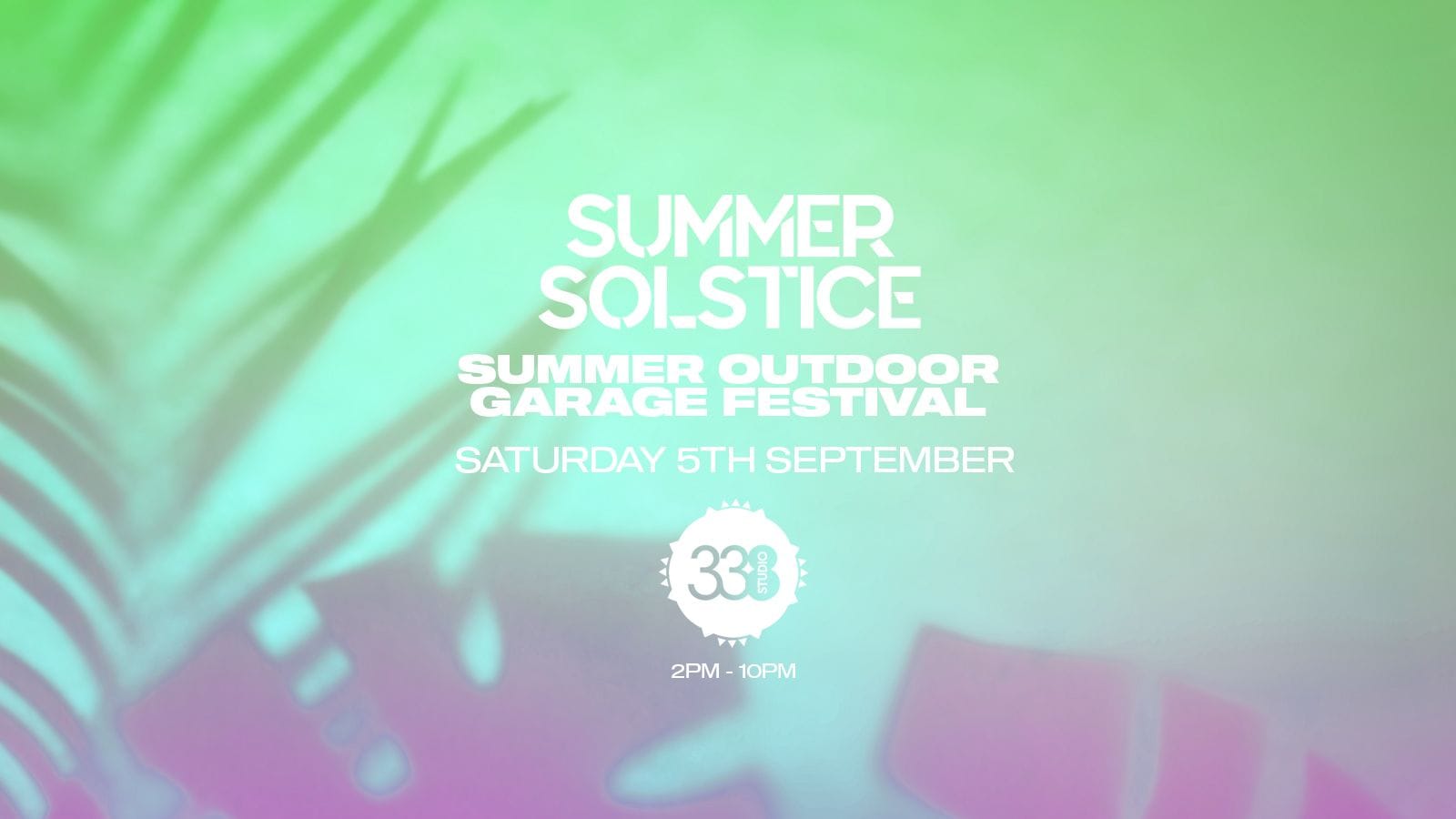 Summer Outdoor Garage Festival