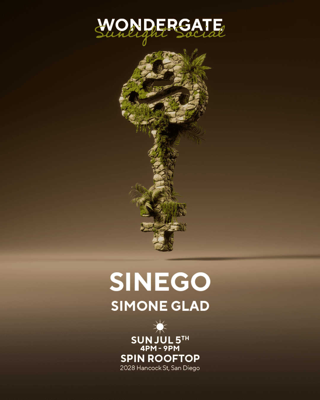 SUNLIGHT SOCIAL w/ SINEGO