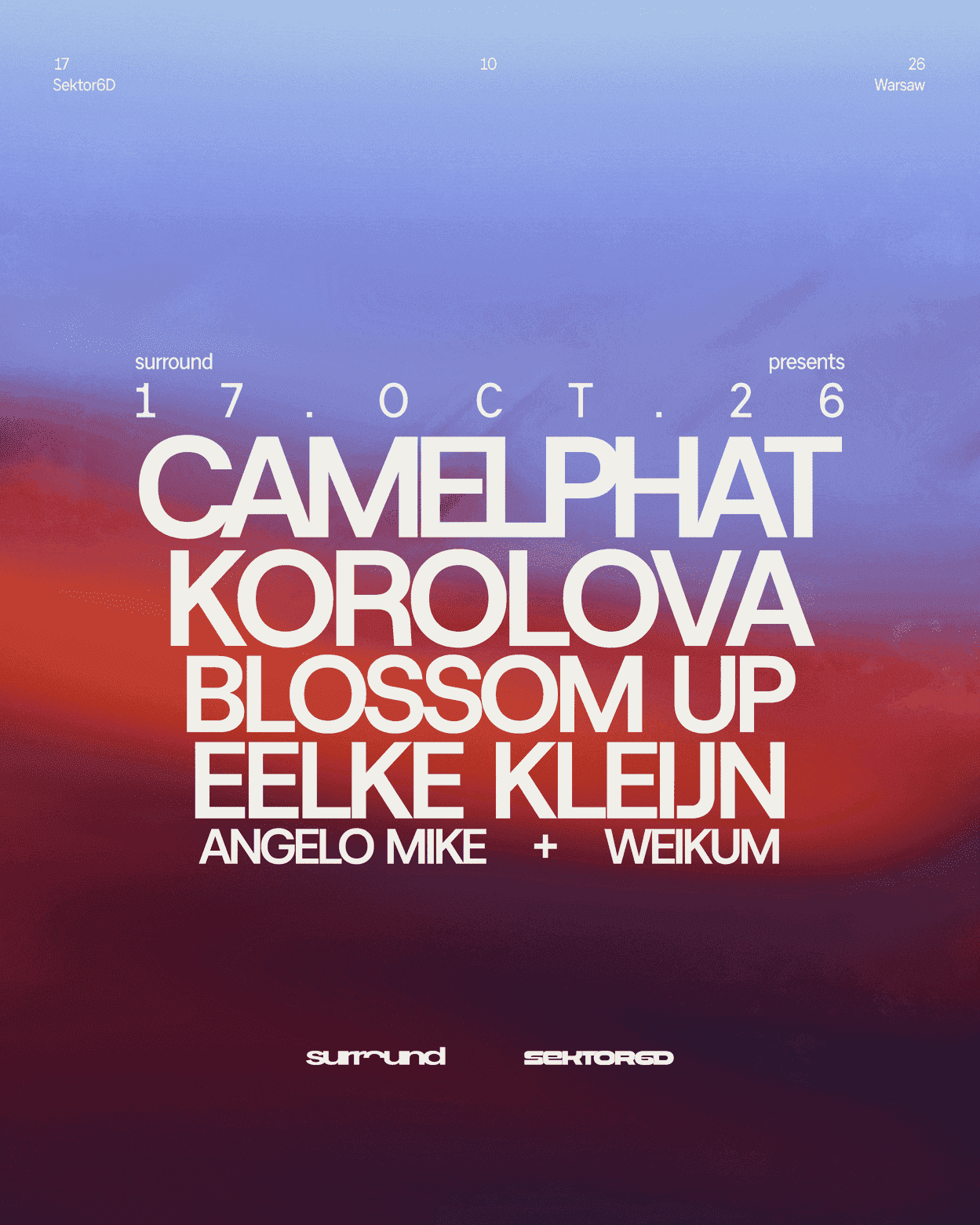 Flyer de surround pres. Camelphat