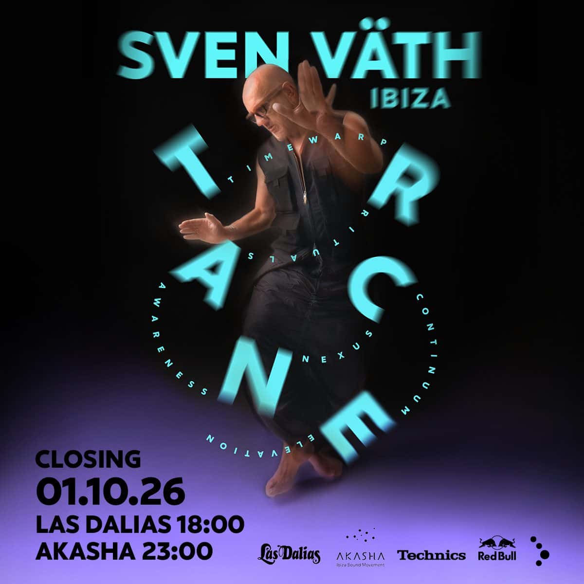 Flyer de Sven Väth / T.R.A.N.C.E