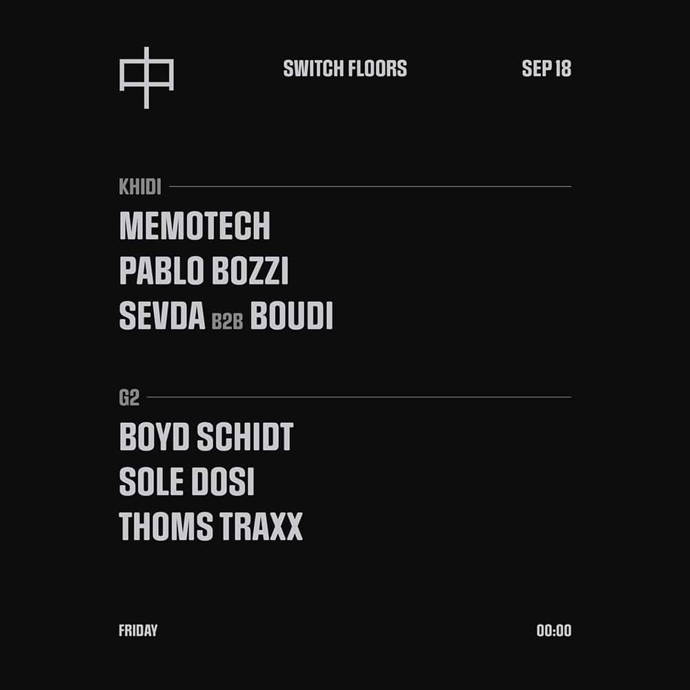 Flyer de FRIDAY 中 SEPTEMBER 18