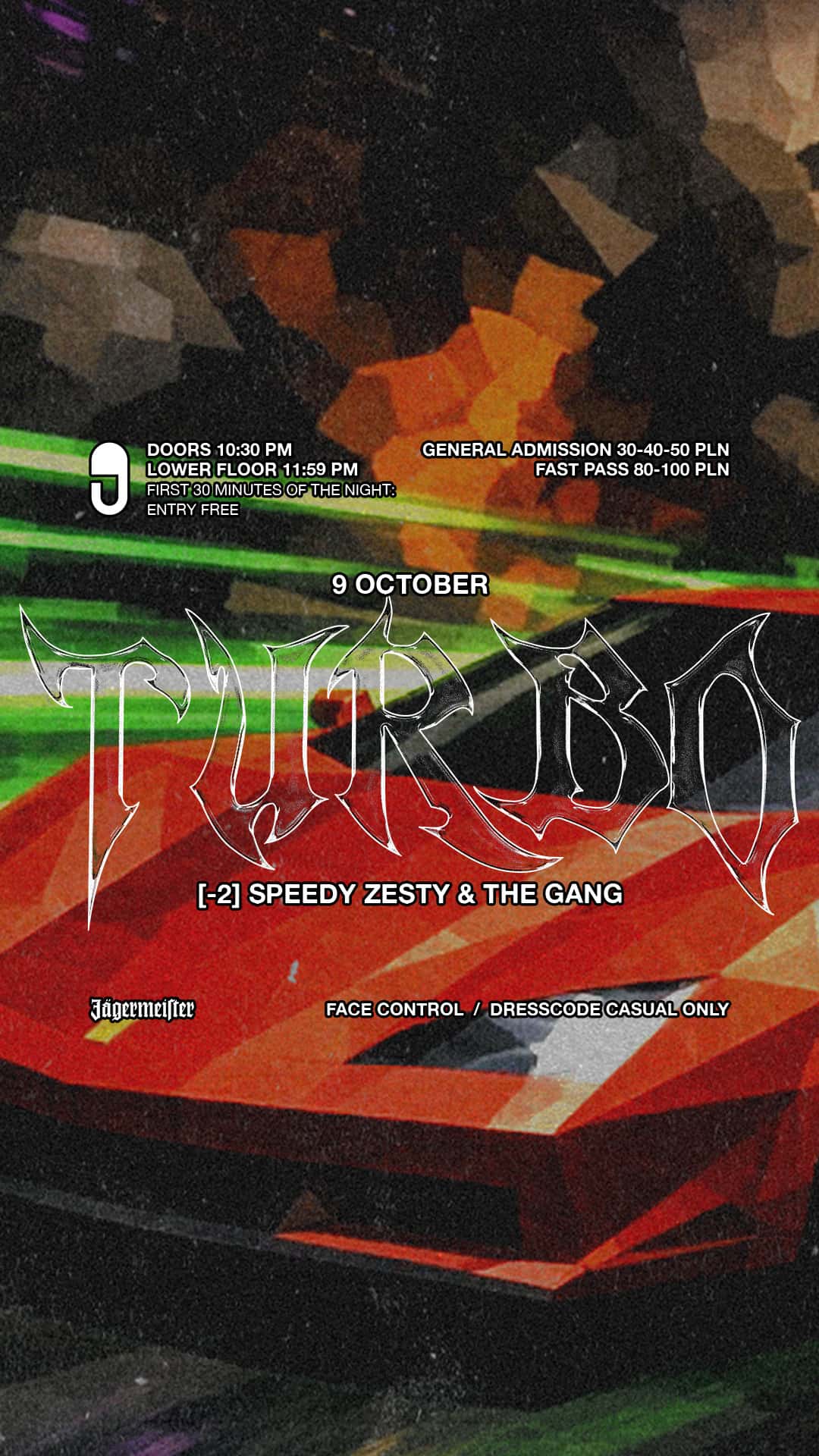 Flyer of T U R B O
