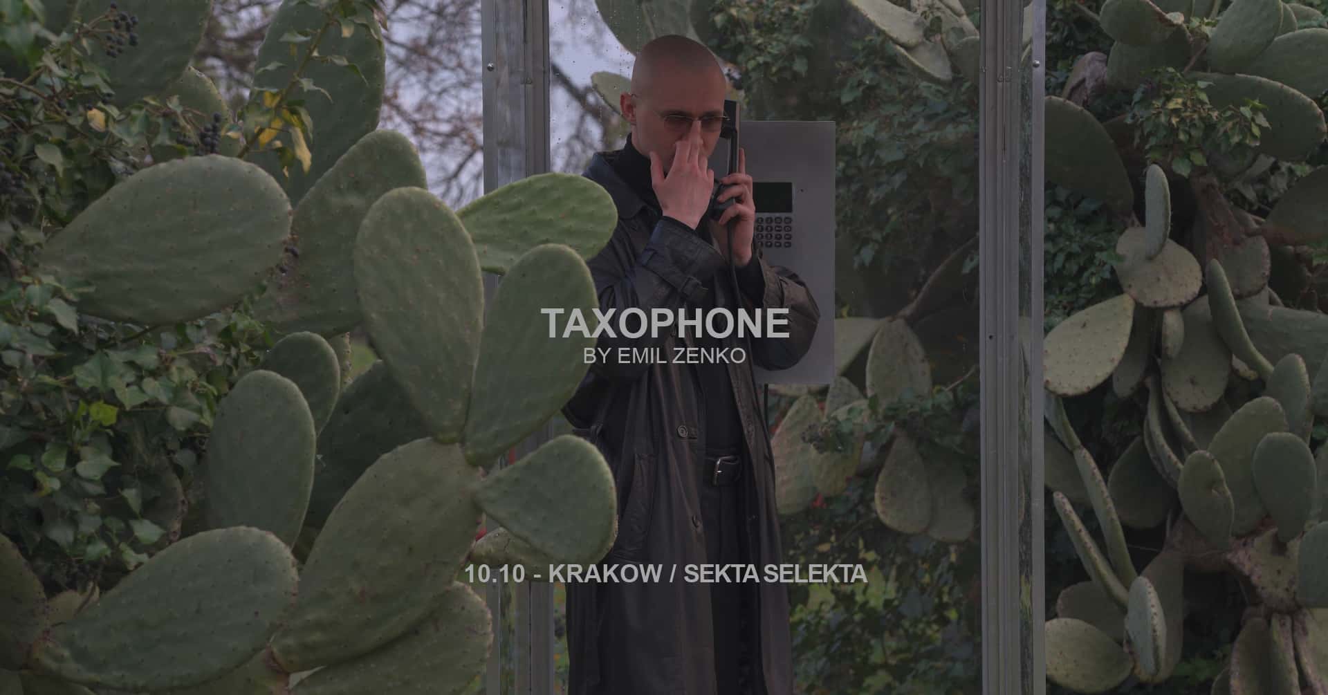 Flyer of TAXOPHONE by Emil Zenko