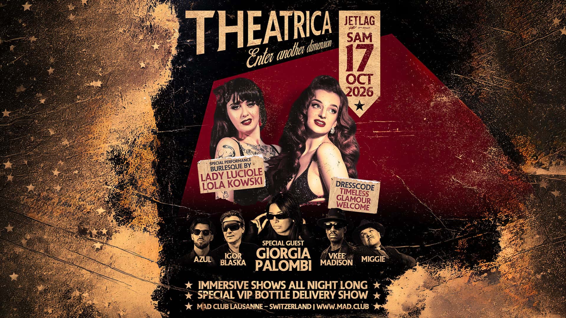 Flyer de Teatrica
