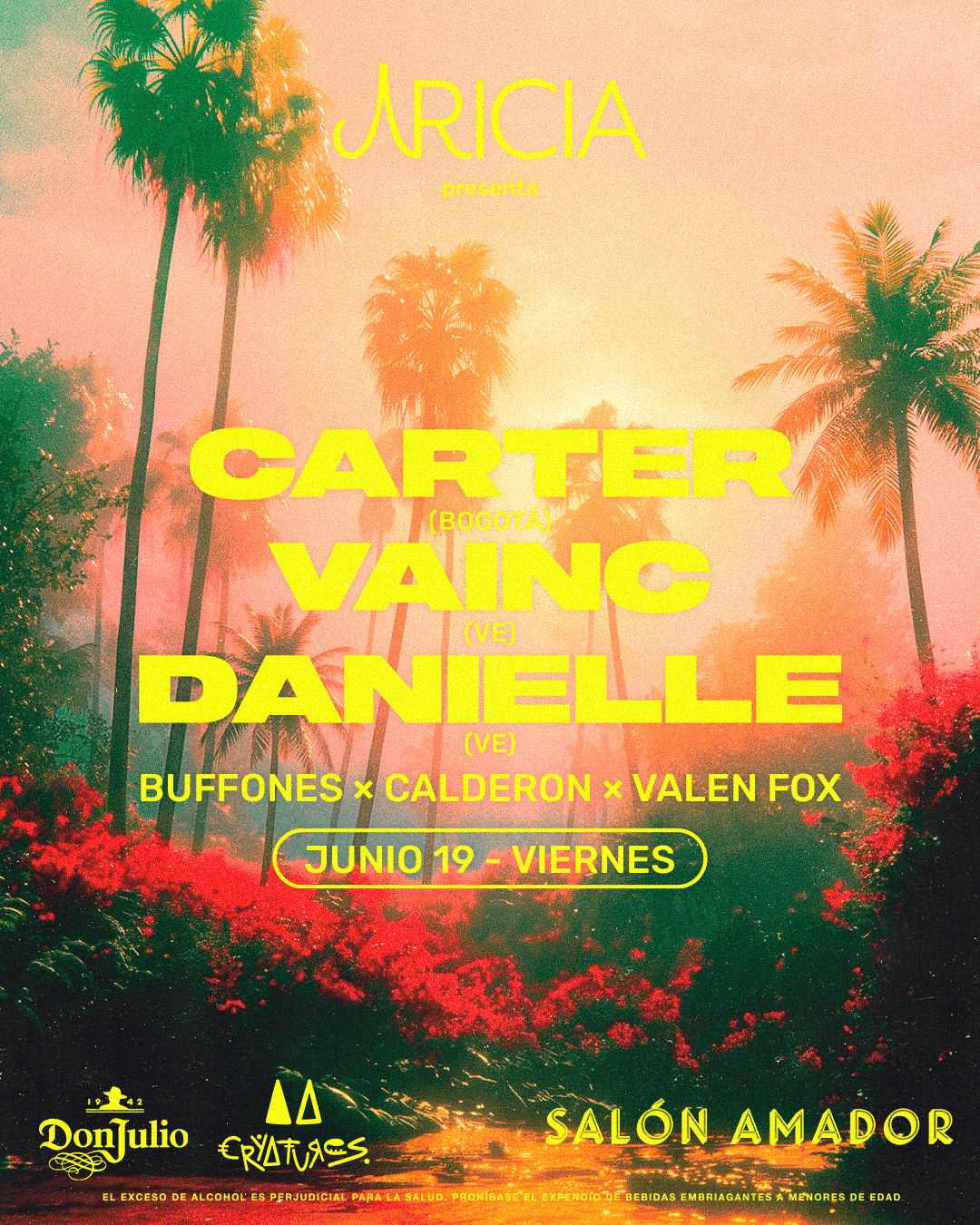 TECH HOUSE: Aricia - Carter - VAINC - Danielle