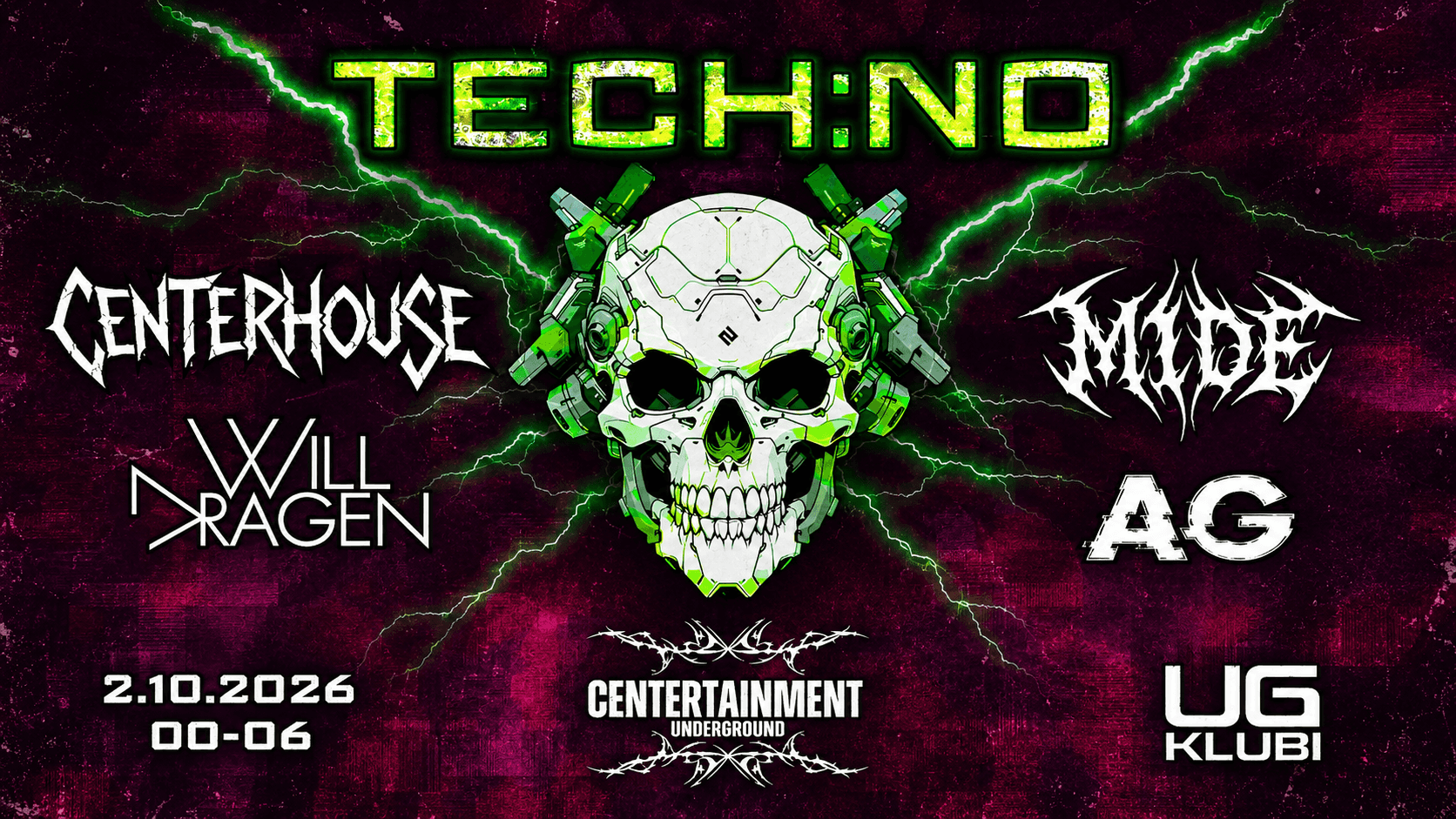 Flyer de TECH:NO